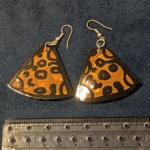 Leopard Print Earrings